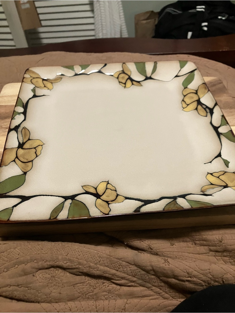 Mikasa Emory Gourmet Basics Square Plate